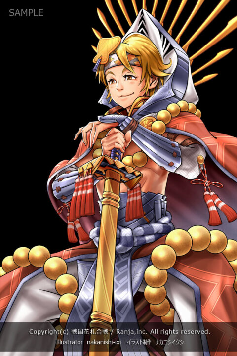戦国花札合戦　武将　イラスト